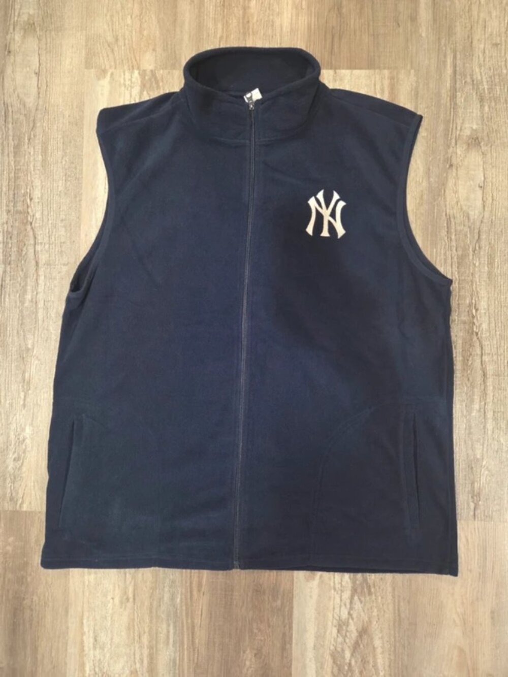 Baby Ruth New York Yankees Fleece Vest Men's Size XL